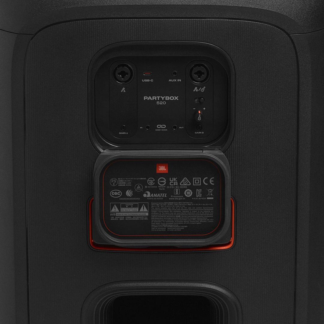 JBL PartyBox 520 Bluetooth Speaker Black