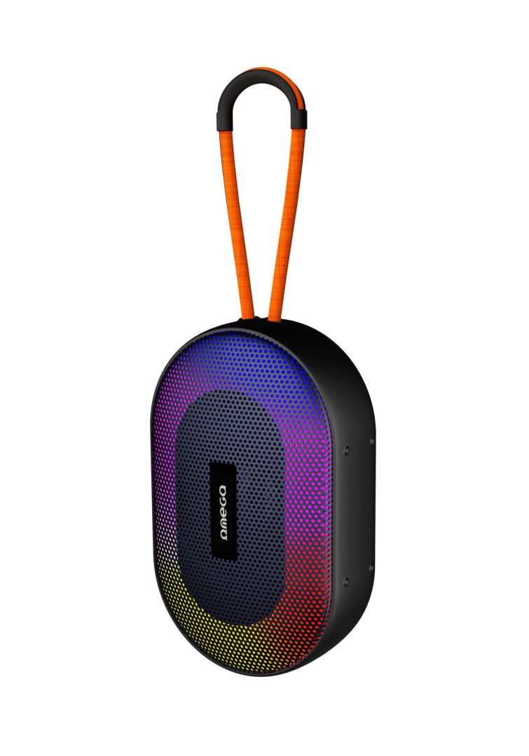 Platinet Omega OGQ101 RGB Bluetooth Speaker Black