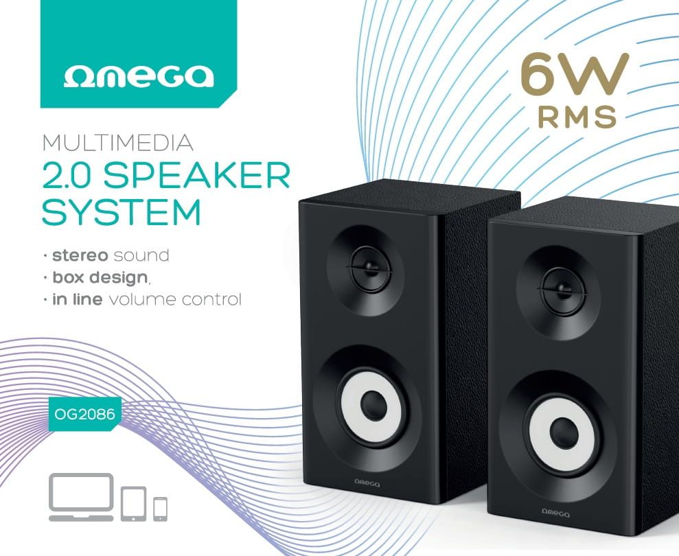 Platinet Omega OG2086 Speaker Black