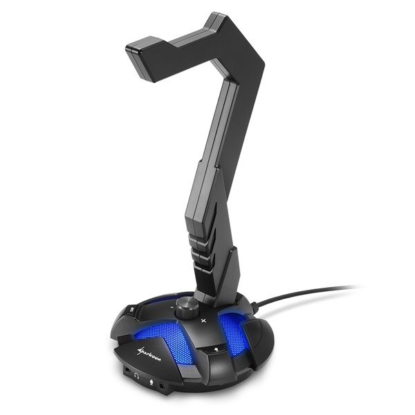 Sharkoon X-Rest 7.1 Headset Stand Black
