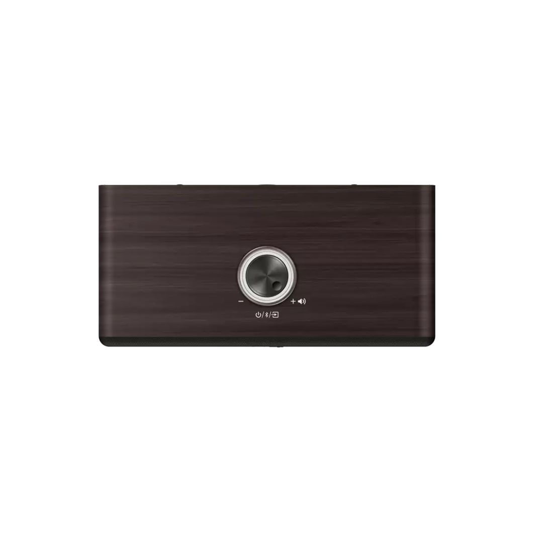 Genius SP-HF505BT Bluetooth Speaker Dark Brown Wood
