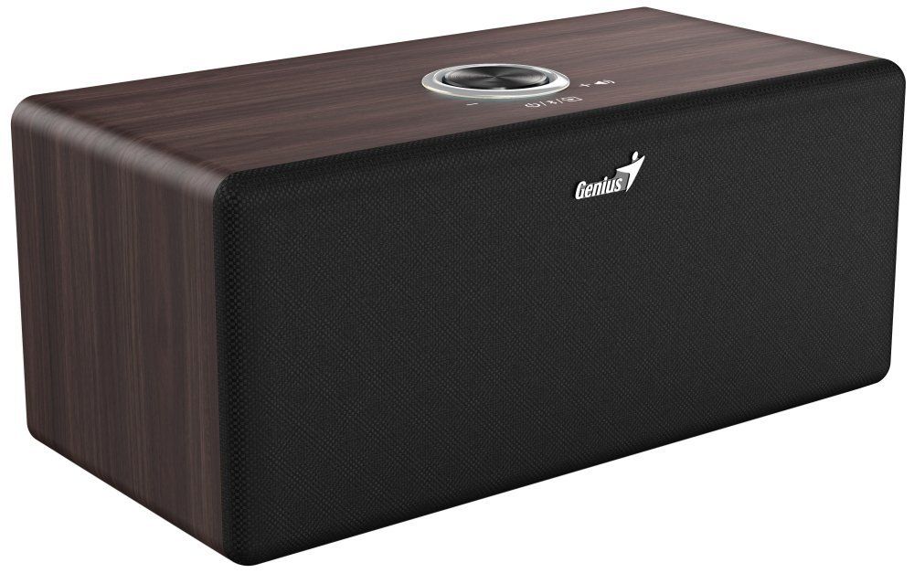 Genius SP-HF505BT Bluetooth Speaker Dark Brown Wood