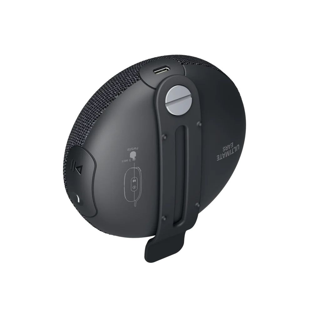 Ultimate Ears Miniroll Bluetooth Speaker Gentle Black