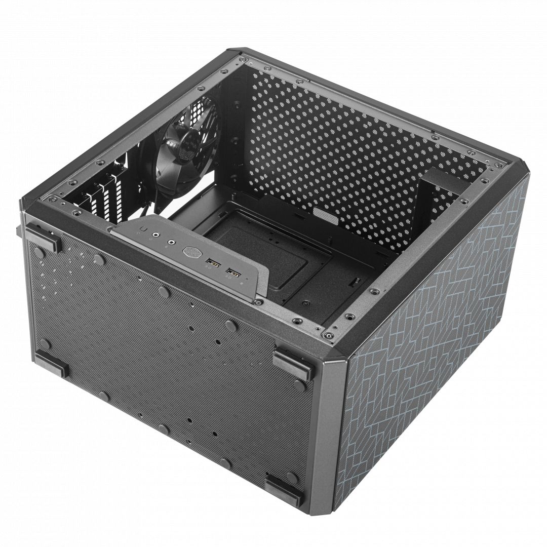 Cooler Master MasterBox Q500L Tempered Glass Black