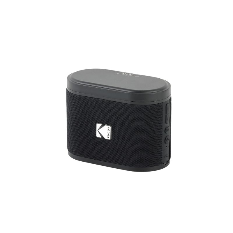 Kodak BRIXBK Soundbrix Mini Bluetooth Coloured Portable Speaker Black