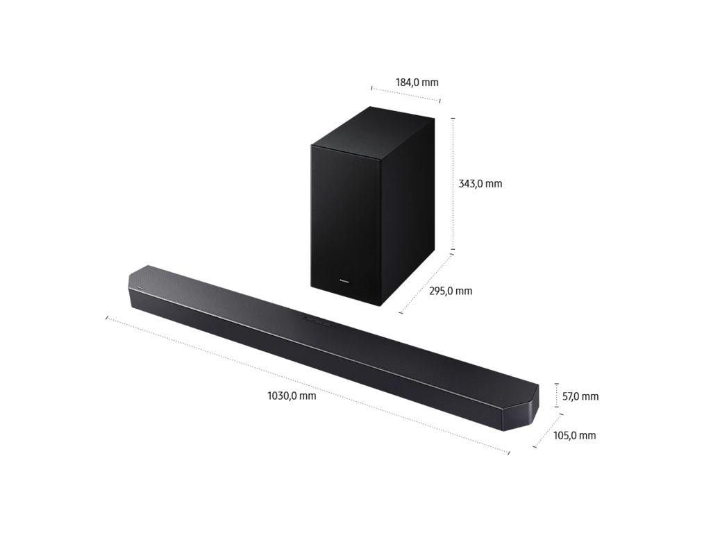 Samsung HW-Q600F Soundbar Black