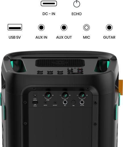 Hisense Party Storm 300W Bluetooth Speaker Black