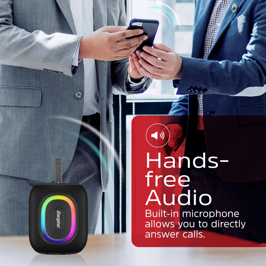 Energizer BTS081 Bluetooth Speaker with PowerBank Black