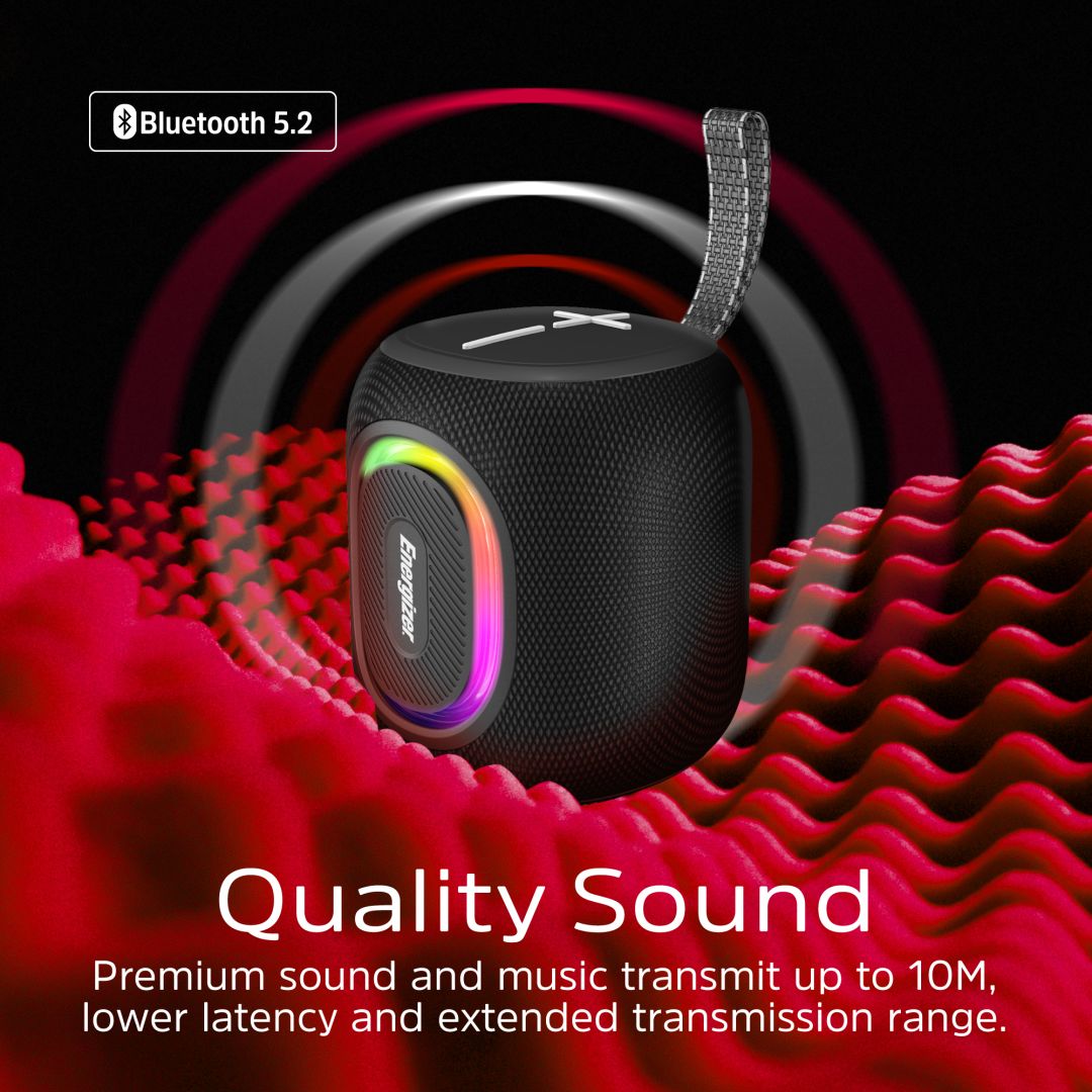 Energizer BTS081 Bluetooth Speaker with PowerBank Black