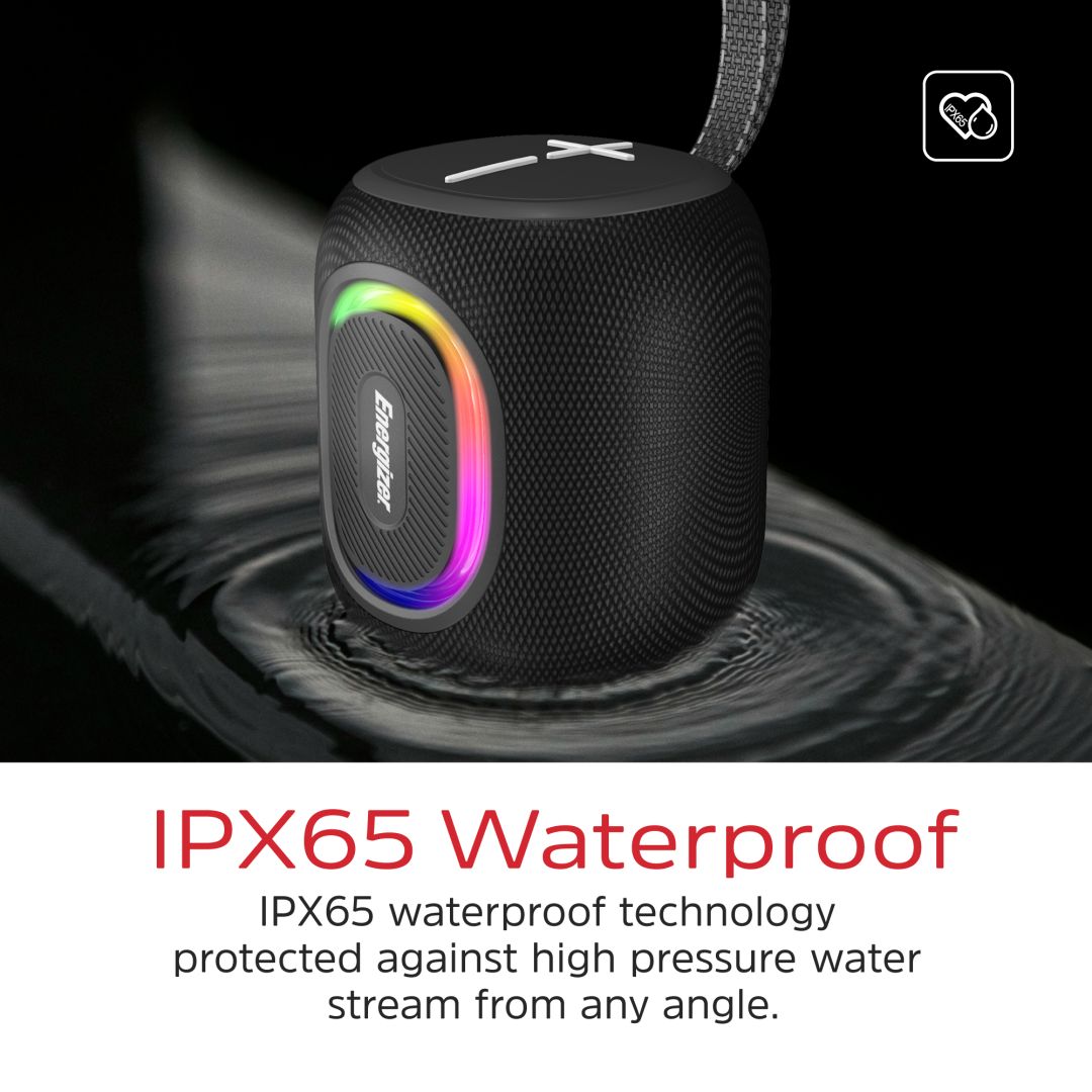 Energizer BTS081 Bluetooth Speaker with PowerBank Black
