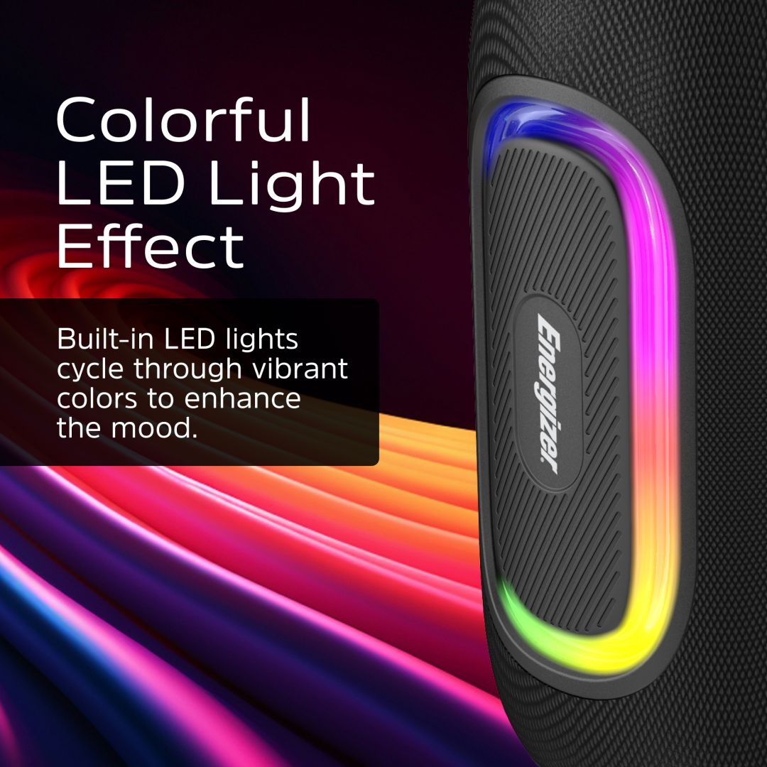 Energizer BTS163 Bluetooth Speaker with PowerBank Black