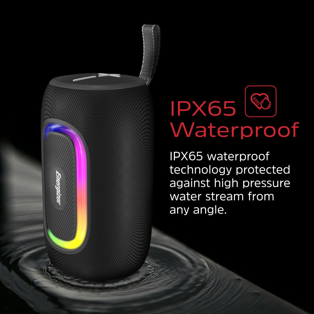 Energizer BTS163 Bluetooth Speaker with PowerBank Black