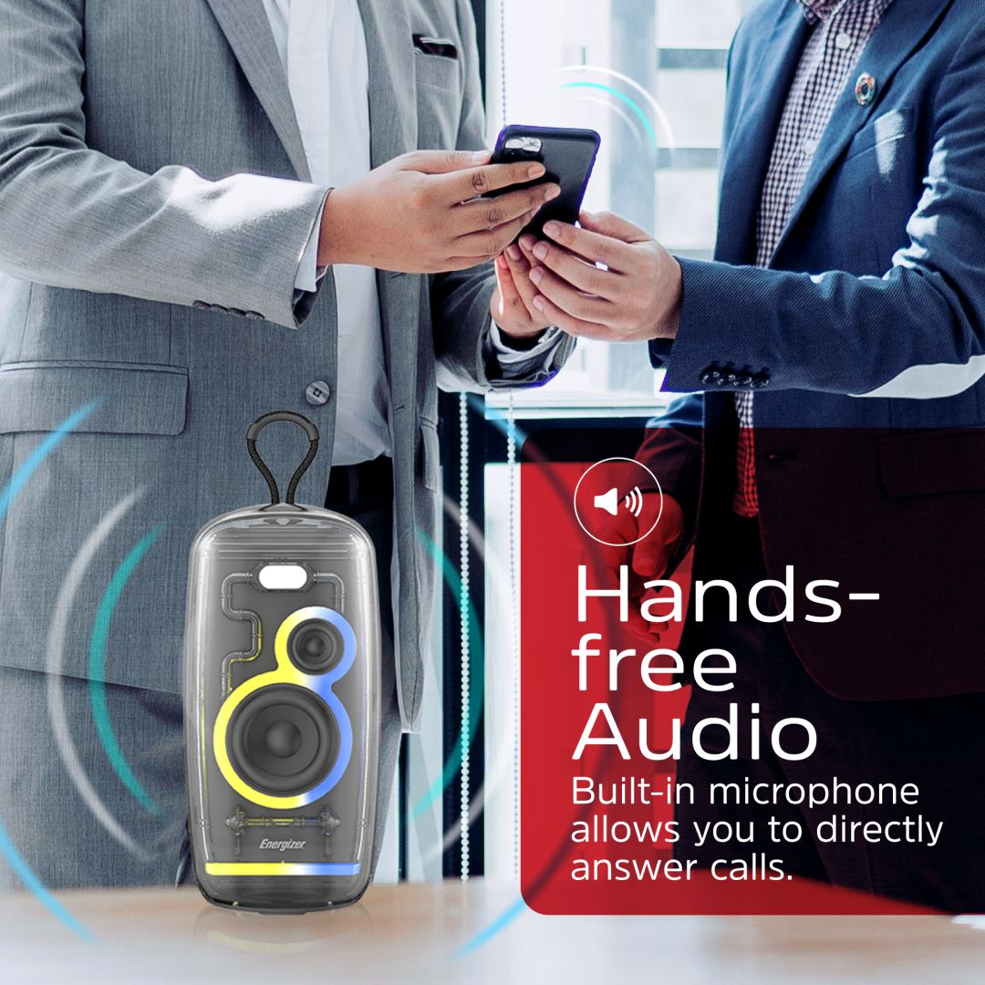 Energizer BTS164 Bluetooth Speaker with PowerBank Black