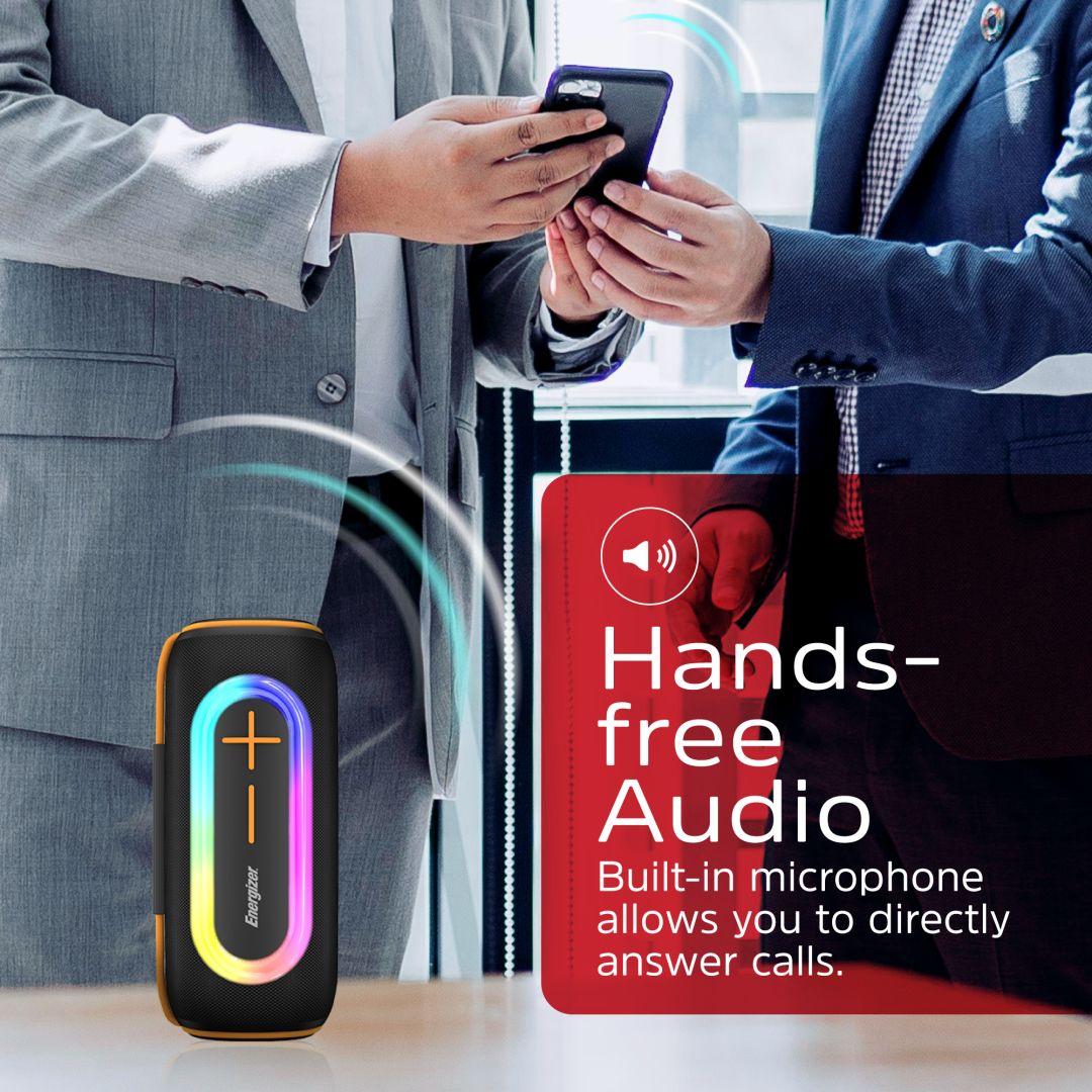 Energizer BTS206 Bluetooth Speaker with PowerBank Black