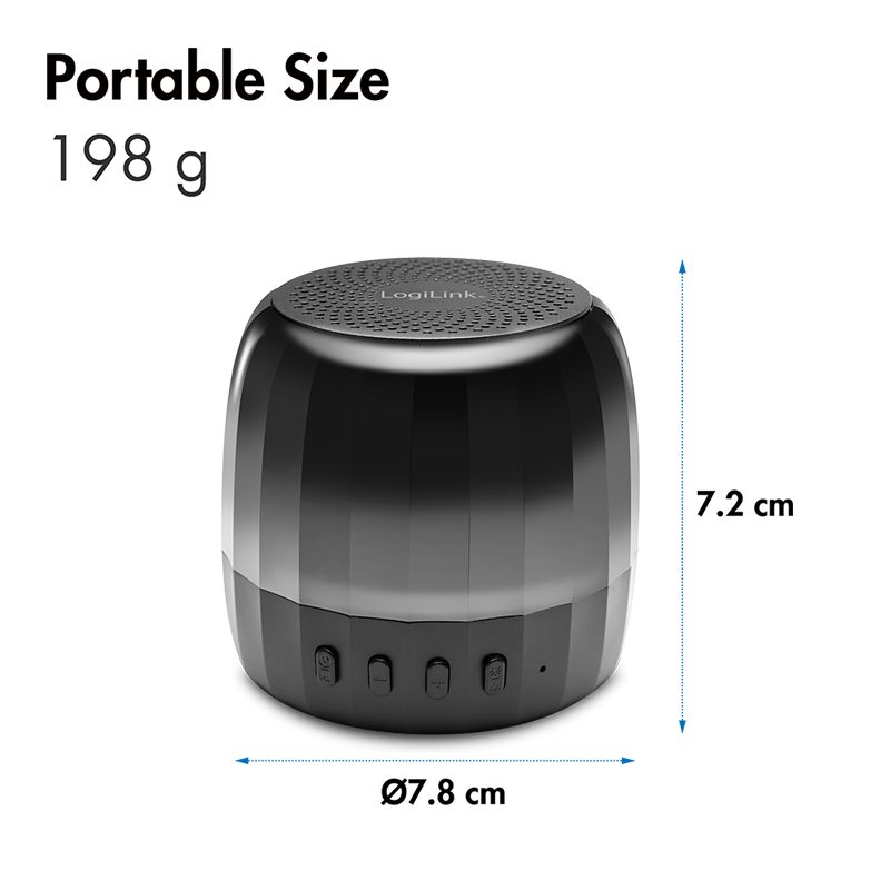 Logilink SP0064 Bluetooth Speaker Black