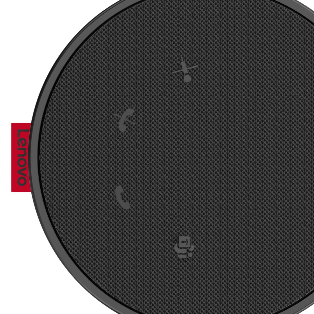 Lenovo Go Wired Speakerphone Thunder Black