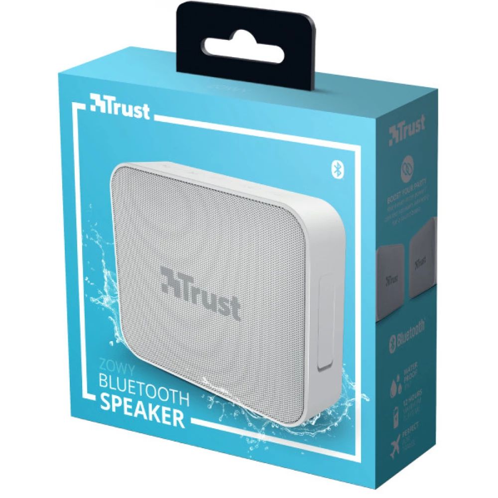 Trust Zowy Compact Bluetooth Speaker White