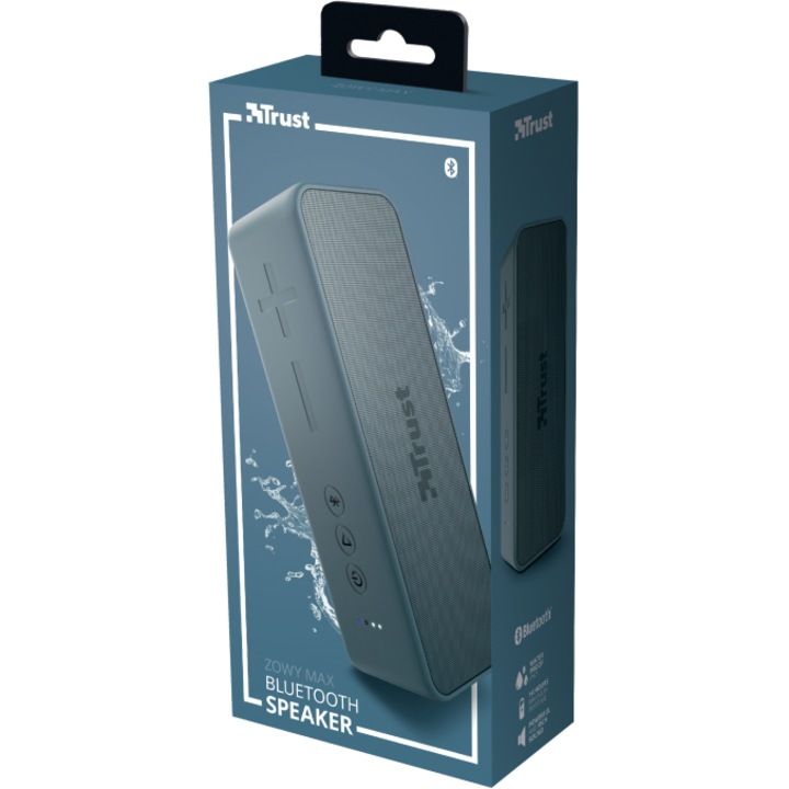 Trust Zowy Max Stylish Bluetooth Speaker Blue