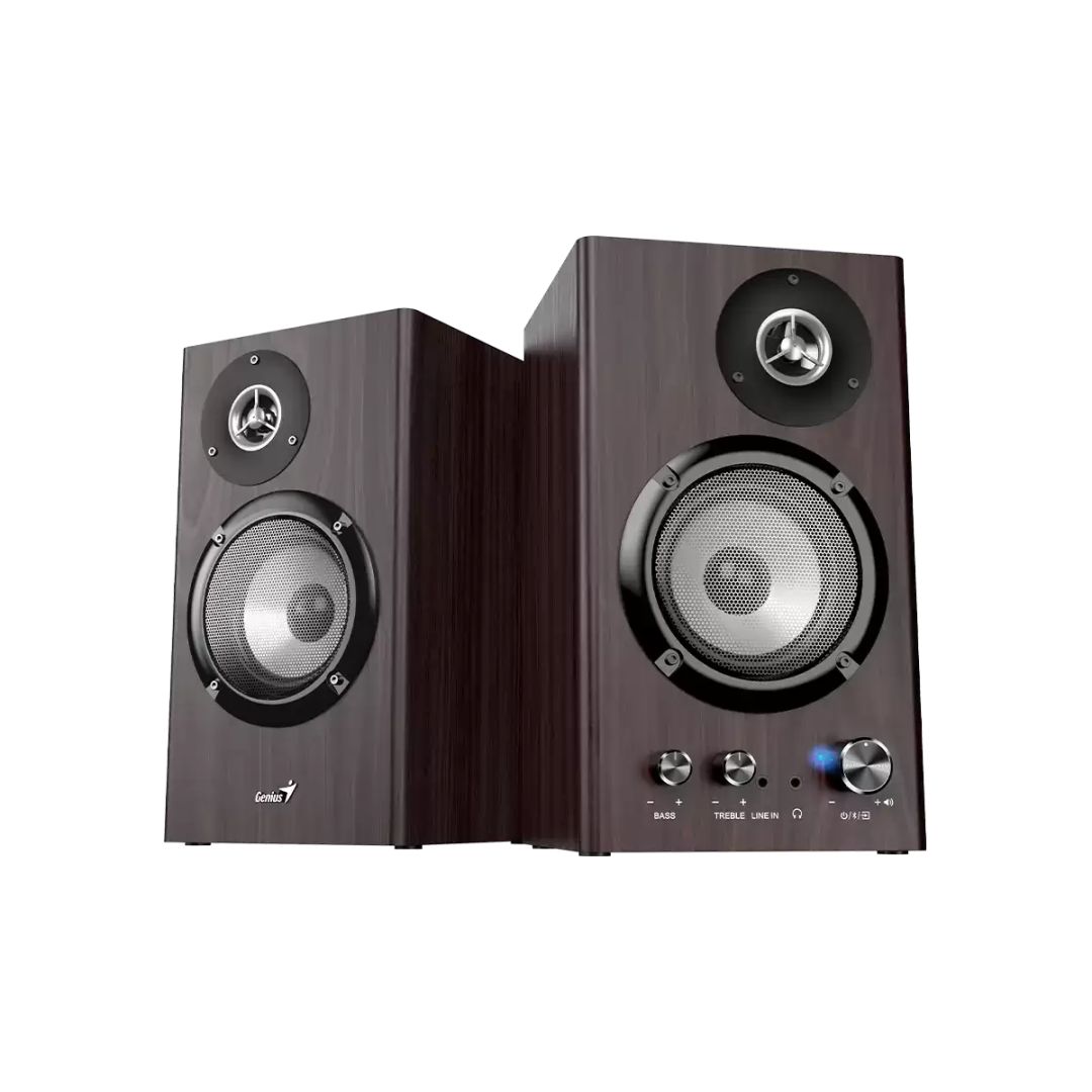 Genius SP-HF1812BT Bluetooth Speaker Dark Brown