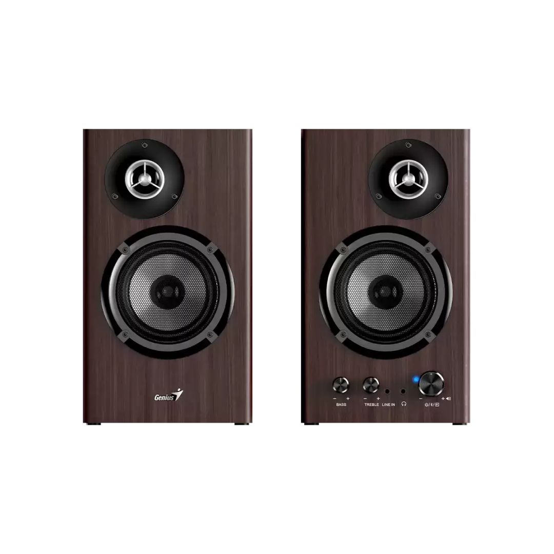 Genius SP-HF1812BT Bluetooth Speaker Dark Brown