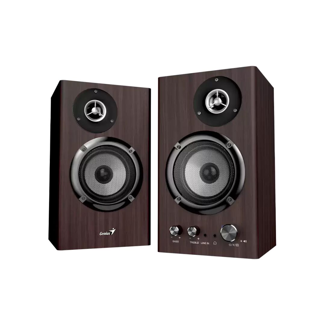 Genius SP-HF1812BT Bluetooth Speaker Dark Brown