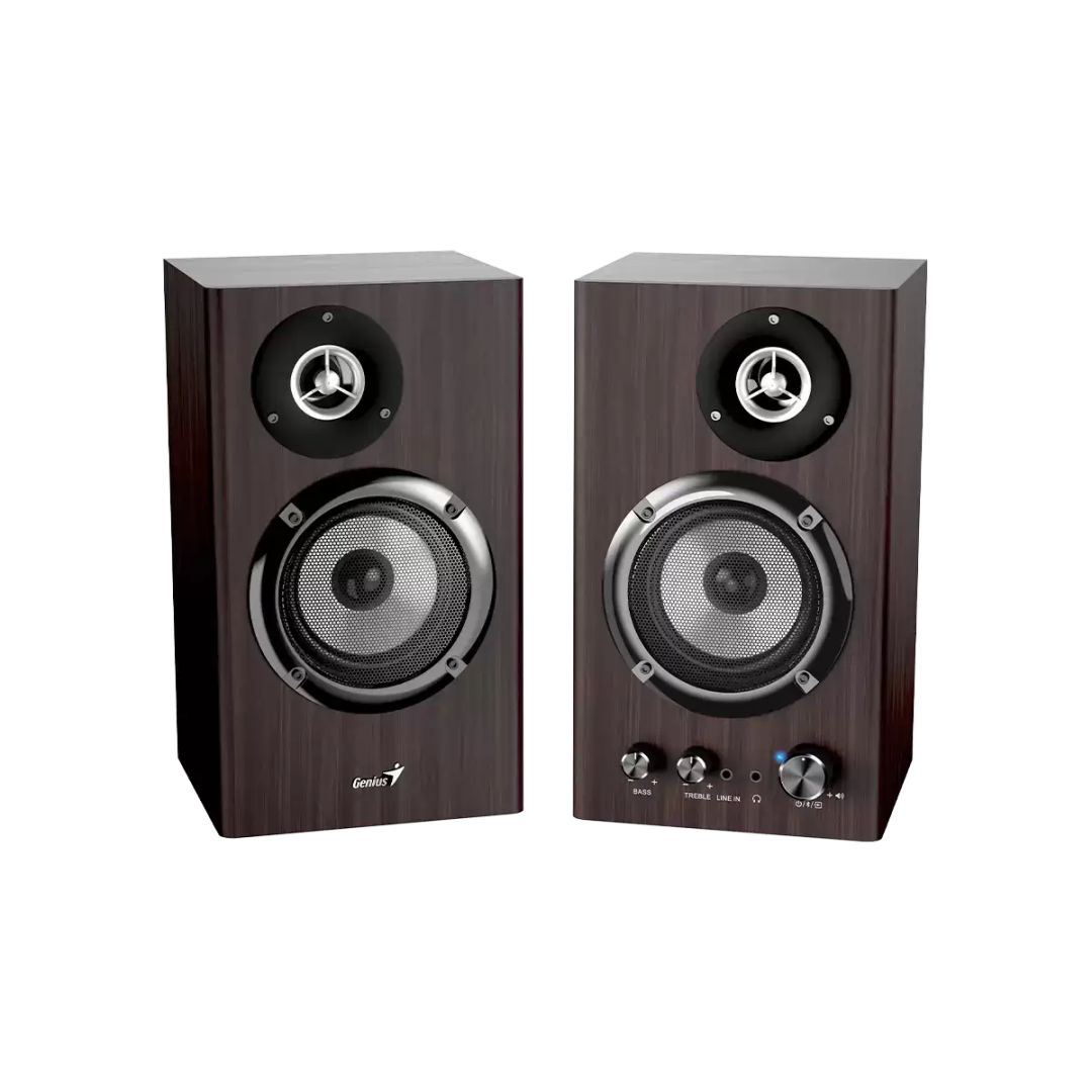 Genius SP-HF1812BT Bluetooth Speaker Dark Brown