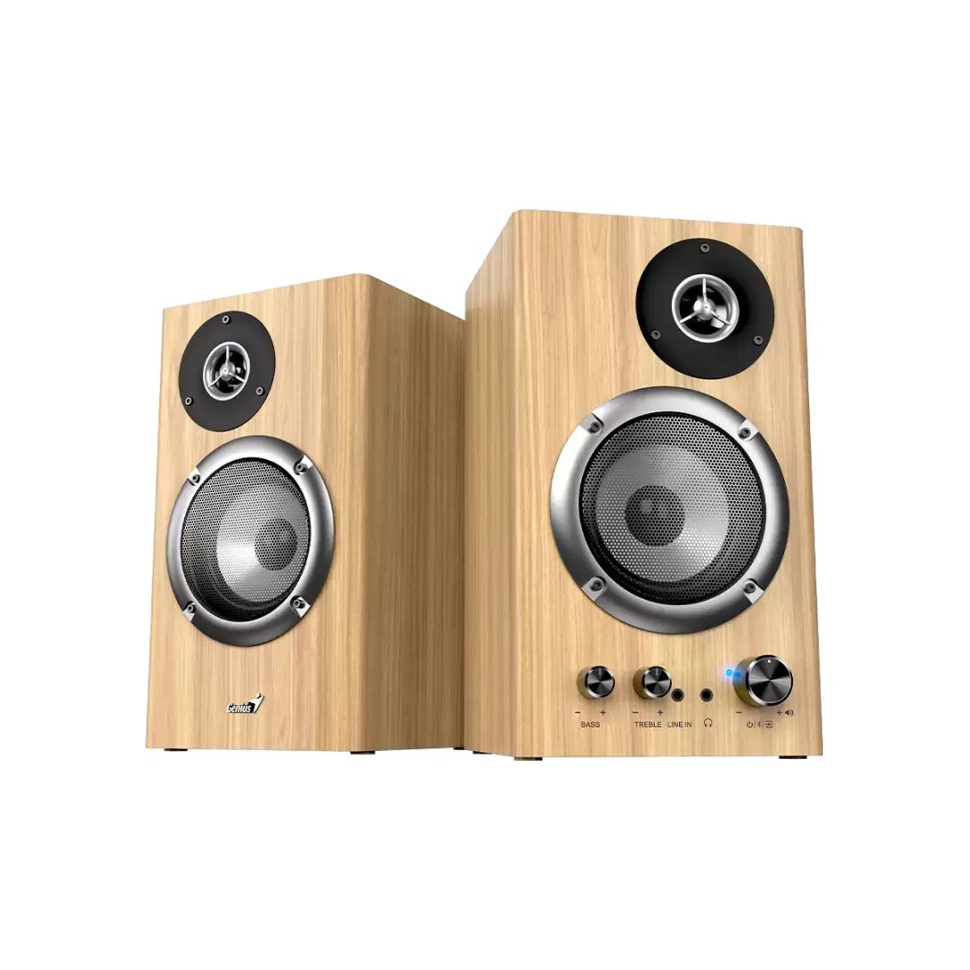Genius SP-HF1812BT Bluetooth SpeakerPine Wood