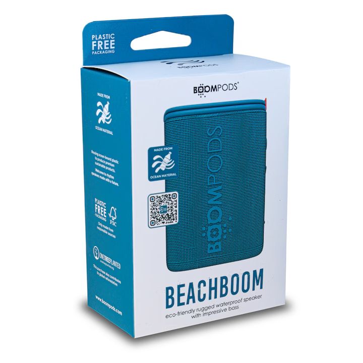 Boompods Beachboom Ocean Bluetooth Speaker Blue