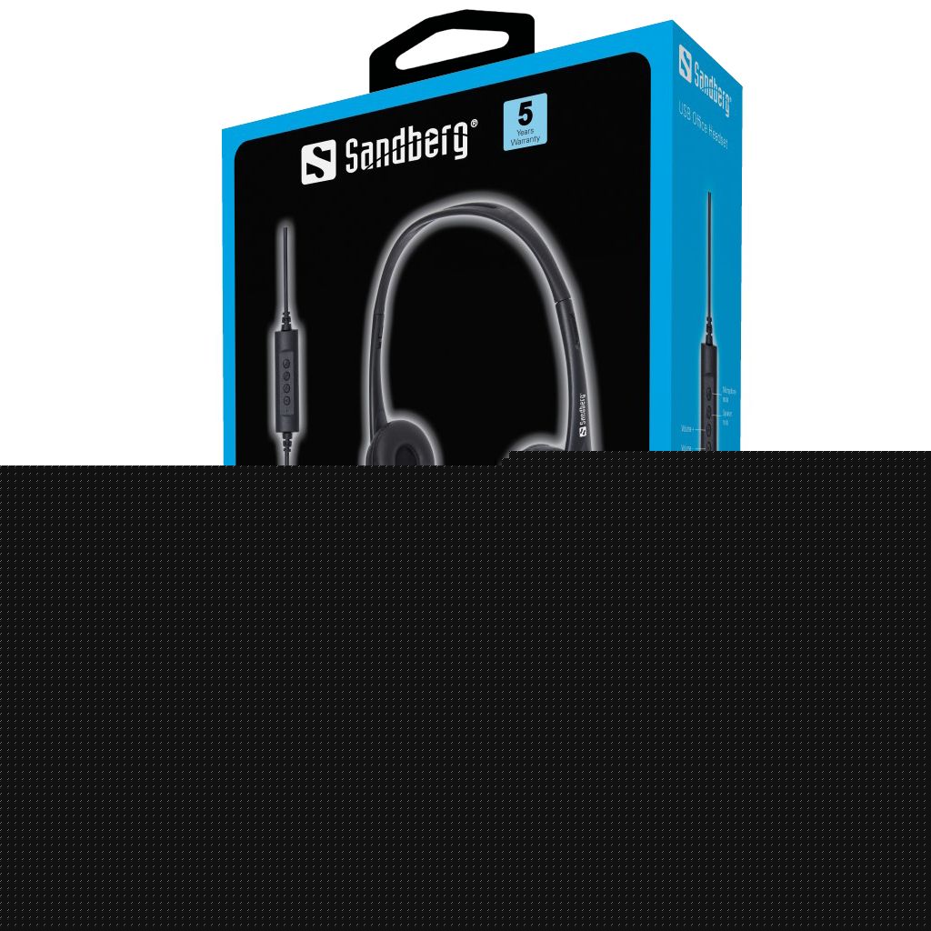 Sandberg USB Office Headset Black