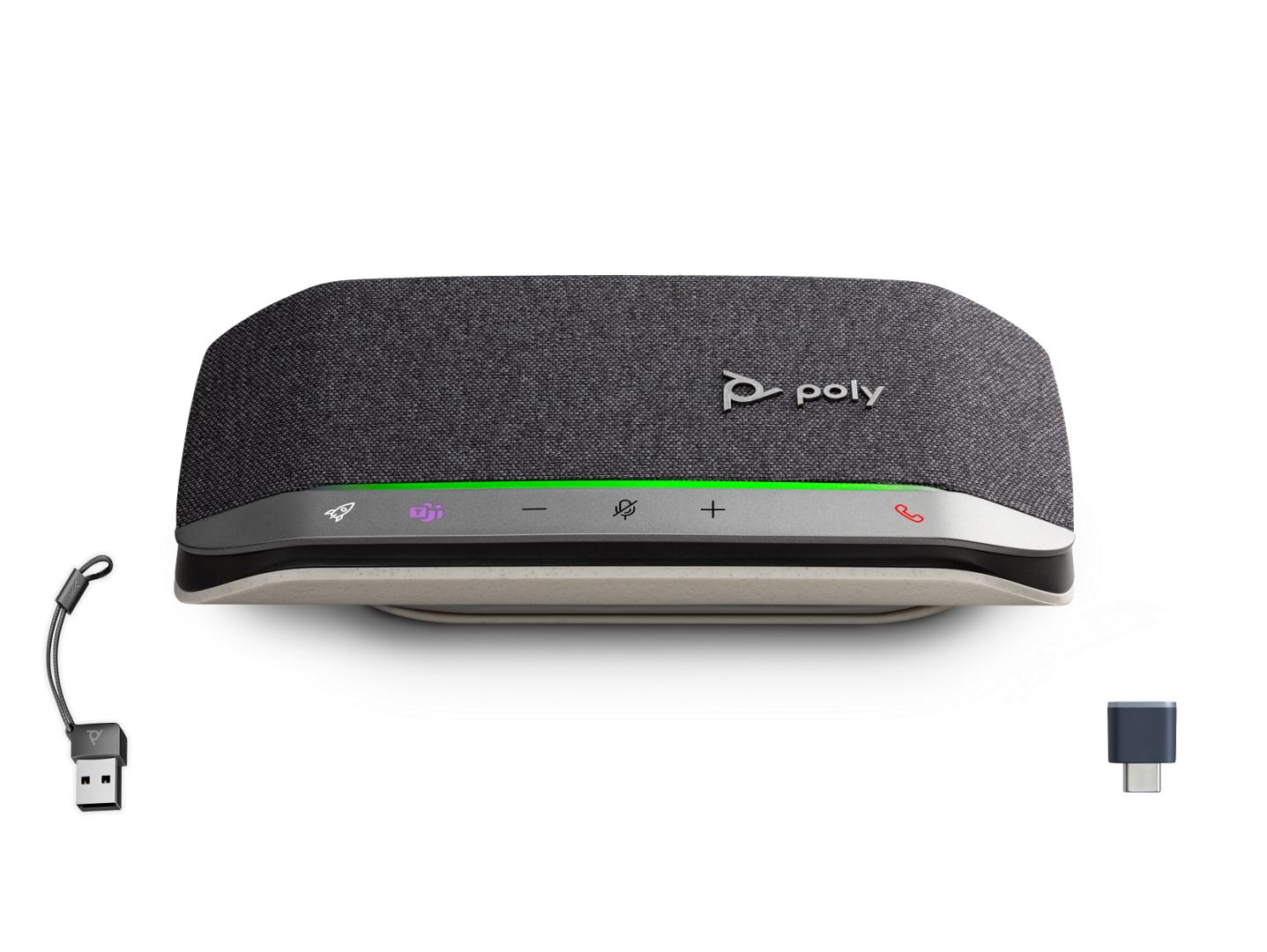 Poly Plantronics Sync 20+M Bluetooth Speaker USB-C/A Adapter Black