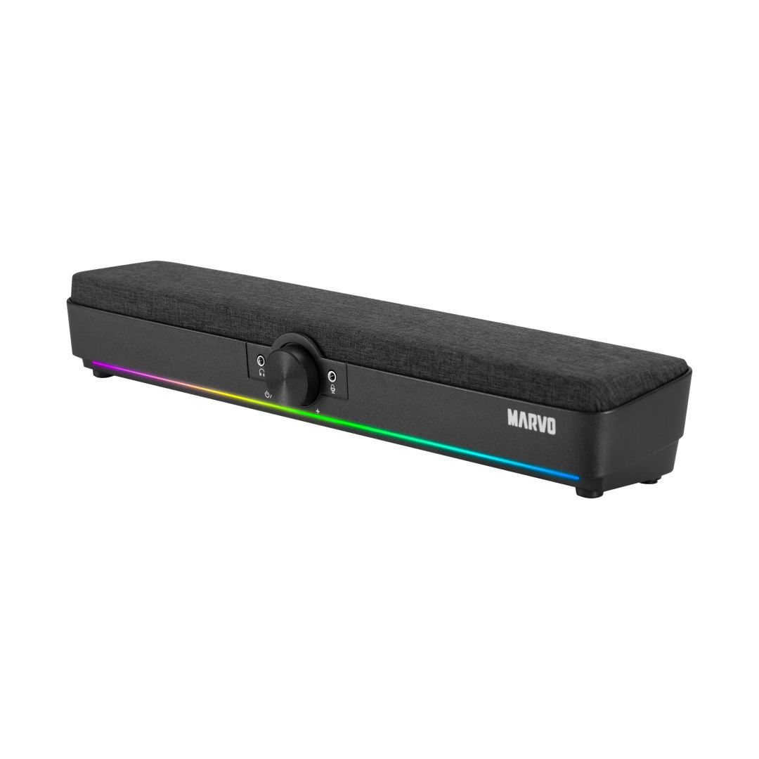 Marvo Etna 40 Dynamic RGB Soundbar Black