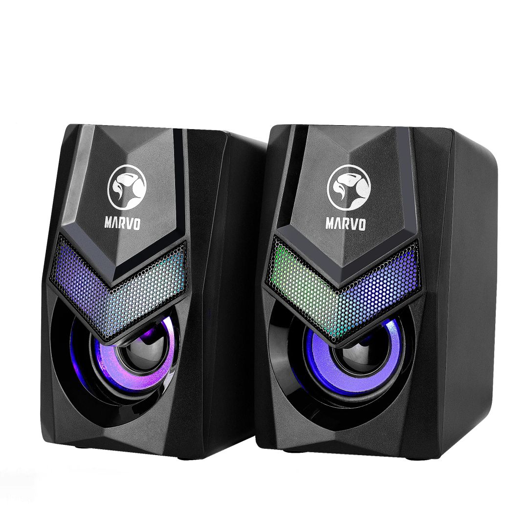 Marvo Havoc 10 2.0 Stereo RGB Gaming Speaker Black
