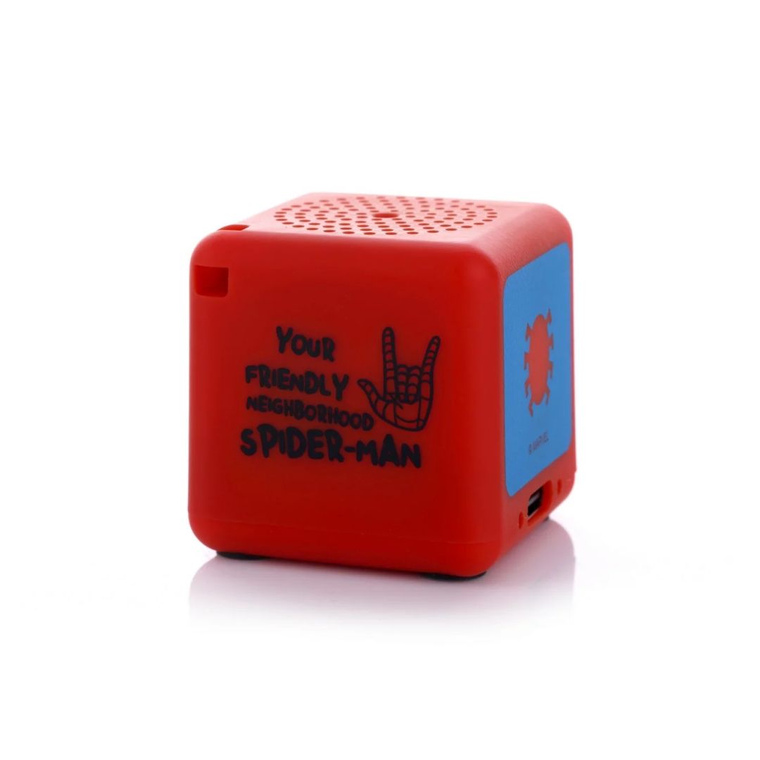 Bitty Boomers Spider-Man Portable Speaker Red