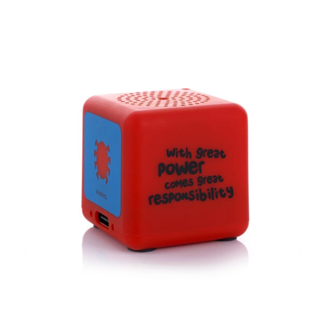 Bitty Boomers Spider-Man Portable Speaker Red