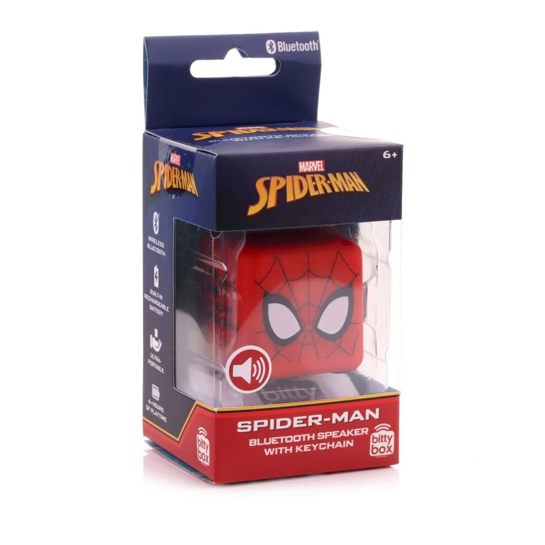 Bitty Boomers Spider-Man Portable Speaker Red