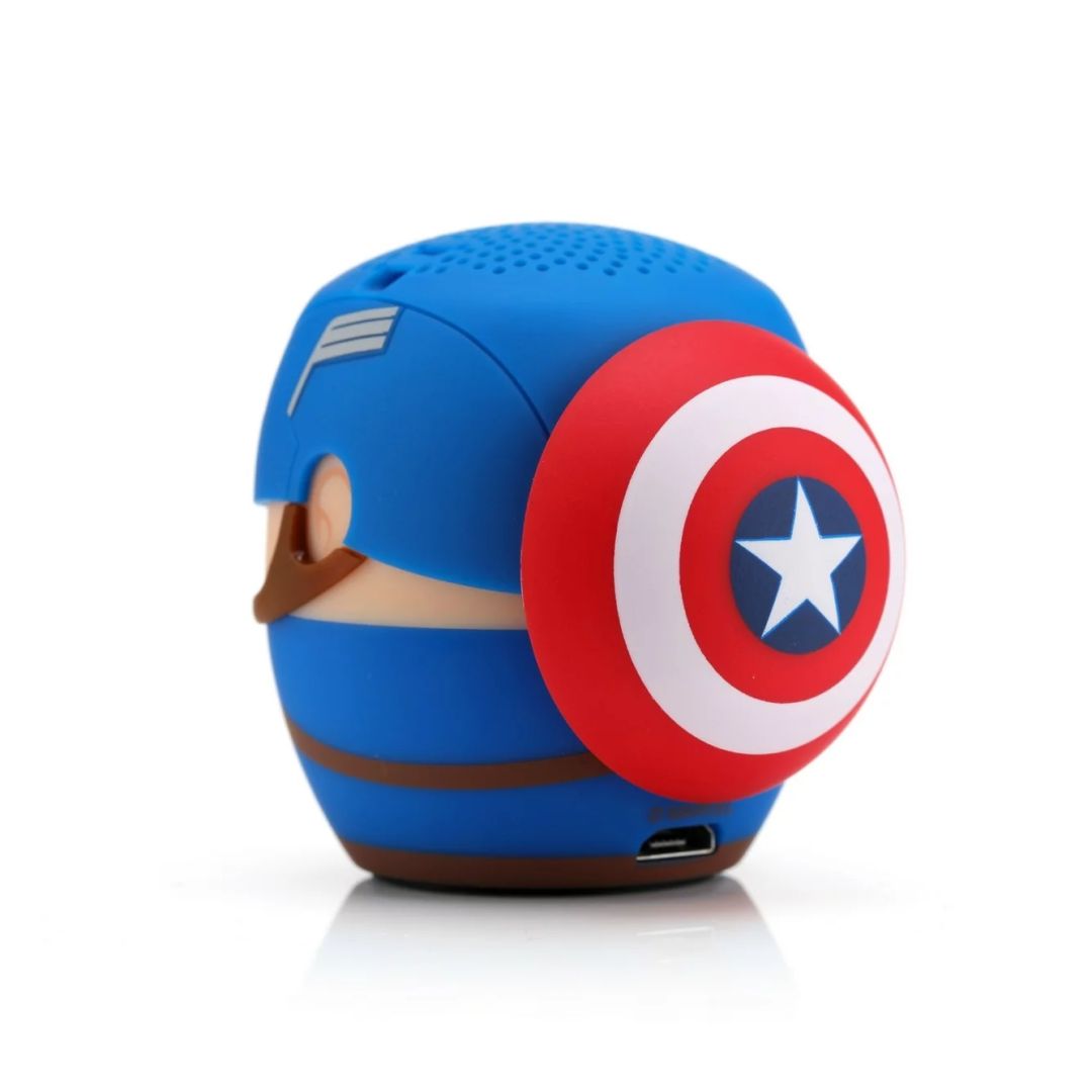 Bitty Boomers Captain America Portable Speaker Blue