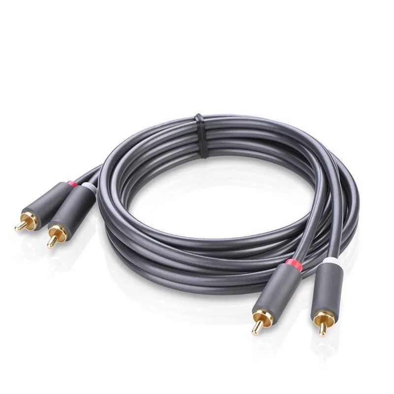 UGREEN 2RCA Cable 5m Black