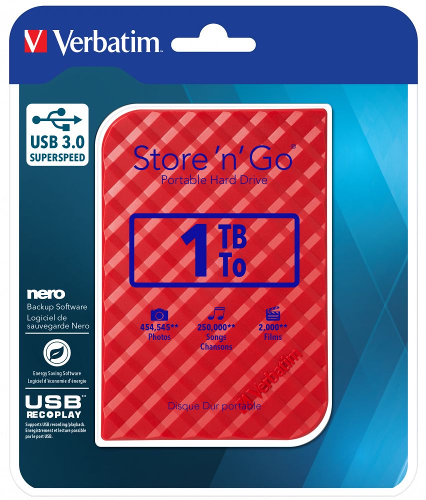 Verbatim 1TB 2,5