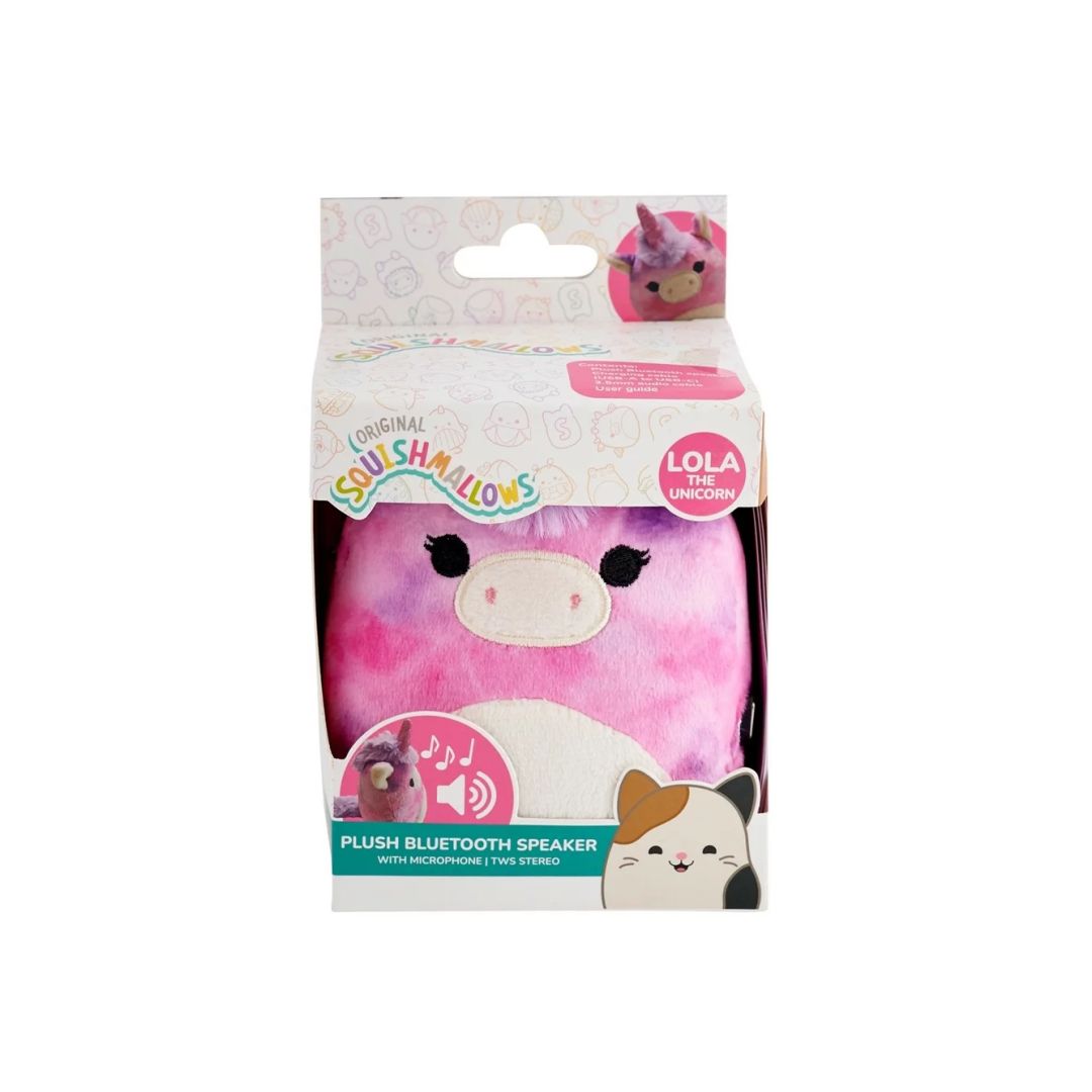 Lazer Built  Squishmallows Lola Portable Bluetooth Speaker