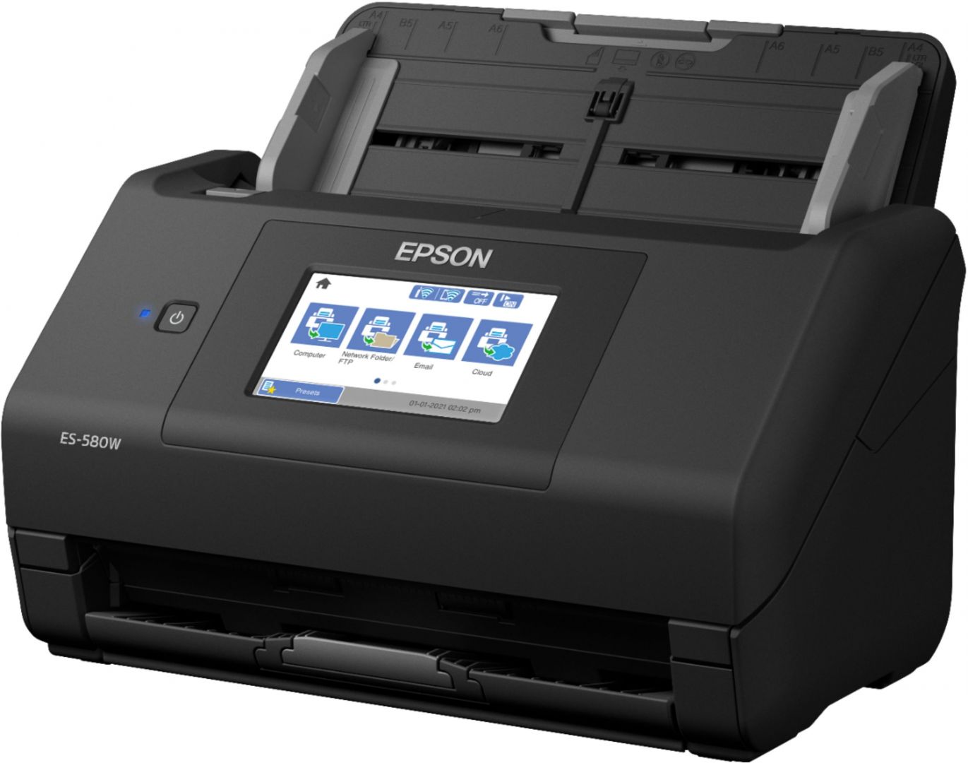 Epson WorkForce ES-580W Lapadagolós Szkenner Black