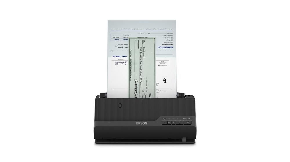 Epson WorkForce ES-C320W Lapáthúzós Szkenner Black