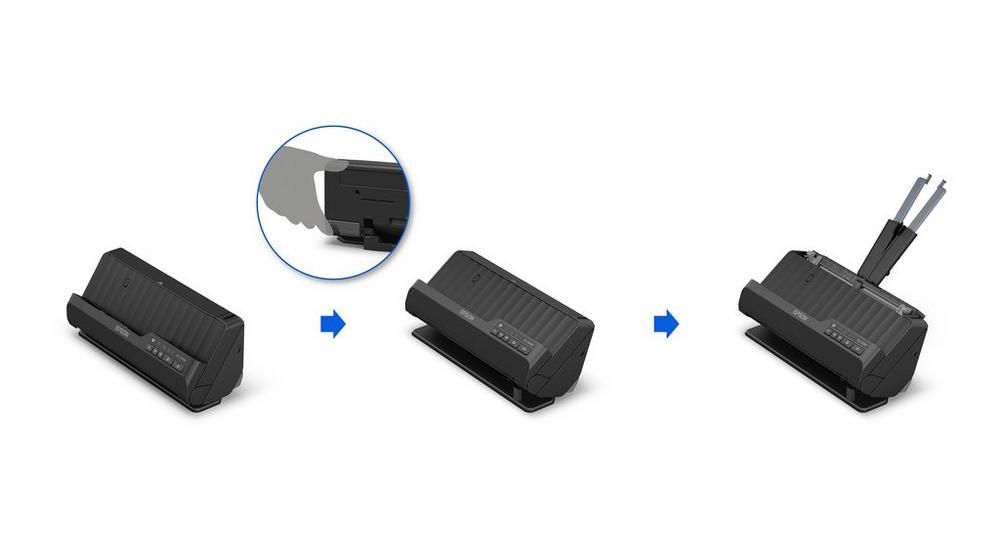 Epson WorkForce ES-C320W Lapáthúzós Szkenner Black