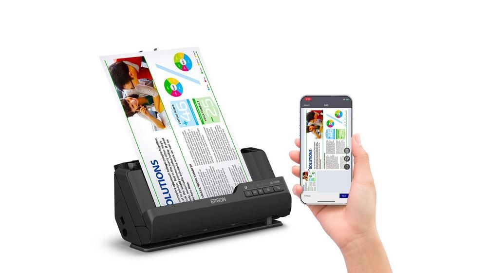 Epson WorkForce ES-C320W Lapáthúzós Szkenner Black