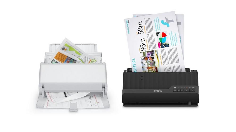 Epson WorkForce ES-C320W Lapáthúzós Szkenner Black