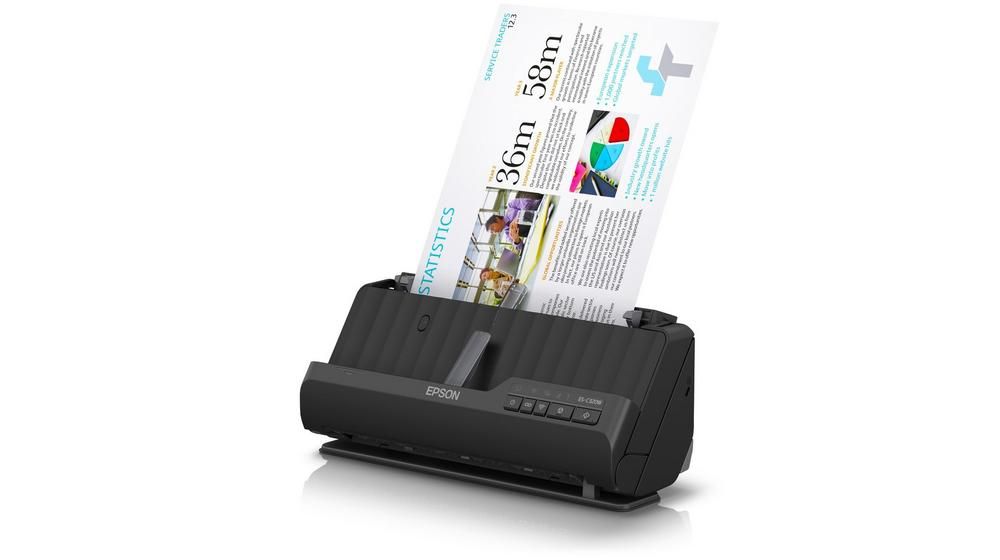 Epson WorkForce ES-C320W Lapáthúzós Szkenner Black