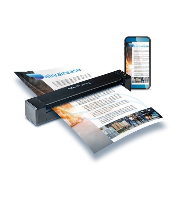 IRIS Scan Anywhere 6 Wifi Mobilszkenner Black