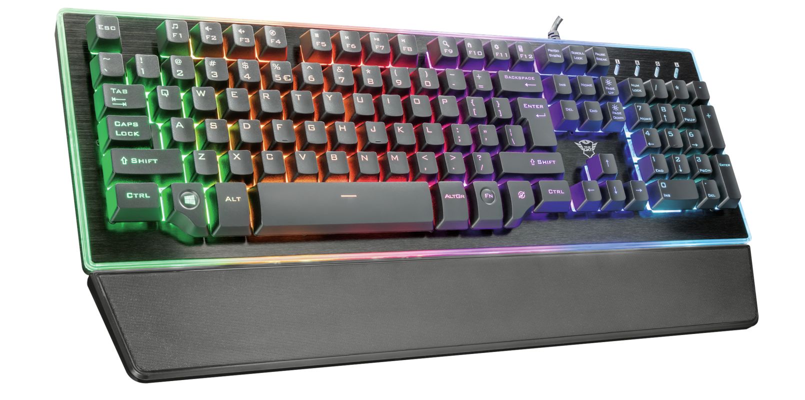 Trust GXT 860 Thura Semi-mechanical Keyboard Black UK