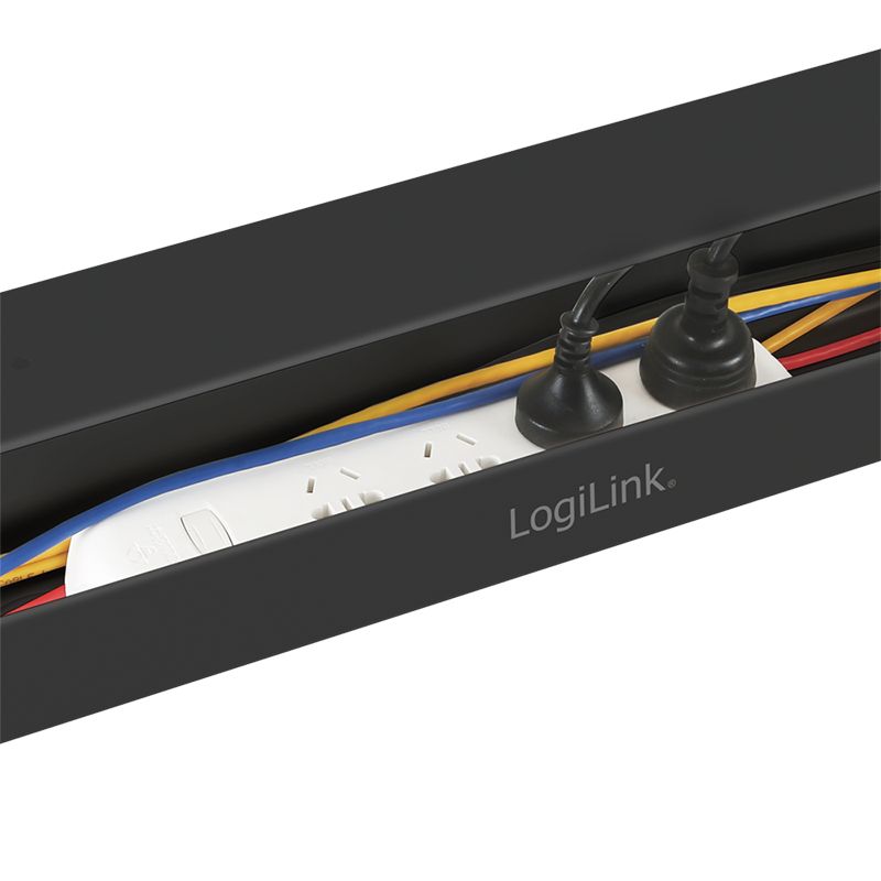 Logilink Cable tray organizer Under-Desk mounting