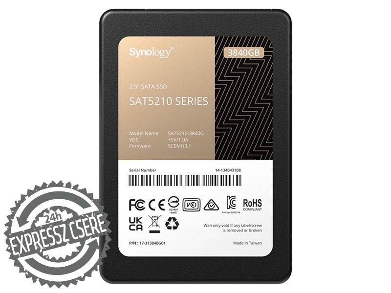 Synology 3,84TB 2,5