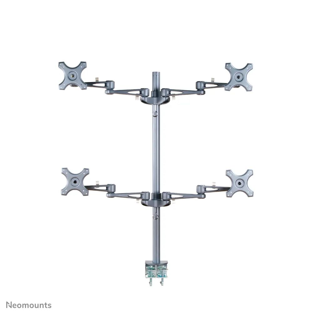 Neomounts FPMA-D935D4 Tilt/Turn/Rotate Quad desk monitor arm 10